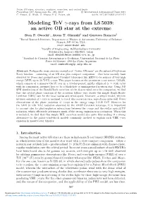 Modeling Tev Γ-Rays from LS 5039: an Active OB Star at the Extreme Stan P
