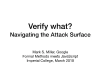 Navigating the Attack Surface