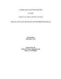 Compliance Review Report