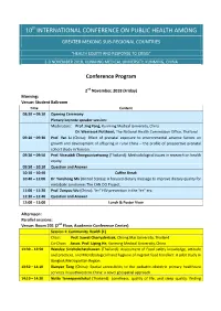Conference Program