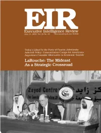 EIR Founder and Contributing Editor: Lyndon H