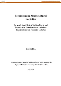 Feminism in Multicultural Societies