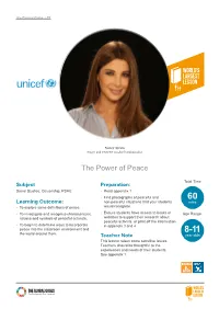 The Power of Peace | P1