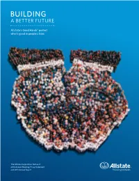 Allstate Corporation Notice of 2014 Annual Meeting, Proxy Statement and 2013 Annual Report Allstate in the Community