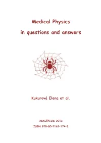 Medical Physics in Questions and Answers
