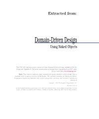 Domain-Driven Design Using Naked Objects