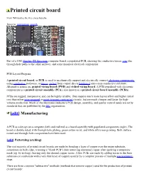 Printed Circuit Board