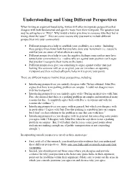 Understanding and Using Opposing Perspectives