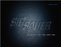 2008 SIG Sauer Product Catalog