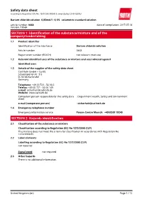 Barium Chloride Solution