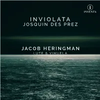 I N V I O L a T a J O S Q U I N D E S P R E Z