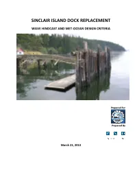 Sinclair Island Dock Replacement