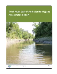 Thief River Watershed Monitoring and Assessment Report