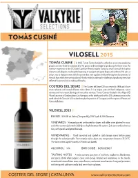 Vilosell 2015 Tomàs Cusiné