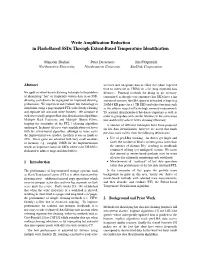 Write Amplification Reduction in Flash-Based Ssds Through Extent-Based Temperature Identification