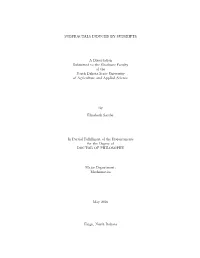 SUBFRACTALS INDUCED by SUBSHIFTS a Dissertation