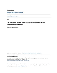 The Mattapan Trolley: Public Transit Improvements Amidst Displacement Concerns