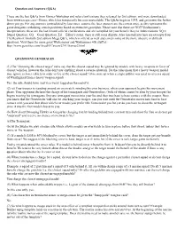 These Are the Last Q&As from Games-Workshop and Rules