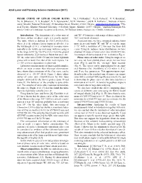 PHASE CURVE of LUNAR COLOR RATIO. Yu. I. Velikodsky1, Ya. S