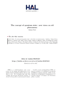 The Concept of Quantum State : New Views on Old Phenomena Michel Paty