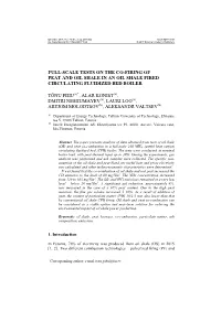 Full-Scale Tests on the Co-Firing of Peat and Oil Shale in an Oil Shale Fired Circulating Fluidized Bed Boiler