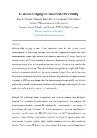 Quantum Imaging for Semiconductor Industry