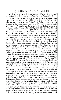 QUESTIONS and ANSWERS Luke Ii, 39-40 Seems to Be at Variance with Matthew Ii, 13-14.'Q'