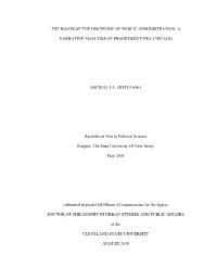 The Roots of the Discipline of Public Administration: A