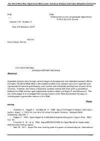 The World Wide Web, Hyper-G and Microcosm: Historical Analysis and Future Integration Directions