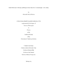 Alchemy and Exegesis from Antioch to Constantinople, 11Th Century By