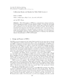 Calibration Status and Results for Wide Field Camera 3