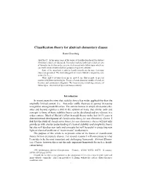 Classification Theory for Abstract Elementary Classes 3