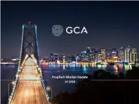GCA 1H 2020 Proptech Sector Report