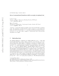 Some Transcendental Functions with an Empty Exceptional Set 3