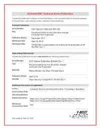 Nist Sp 800-56C