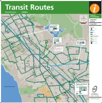 Hayward Transit Routes Map (PDF)