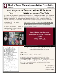 Wall Acquisition Presentation Slide Show Can