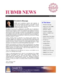 IUBMB Newsletter Issue 2.Pdf