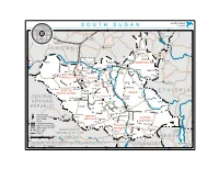 Map of South Sudan