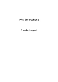 PFA Smartphone