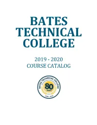 2019 - 2020 Course Catalog