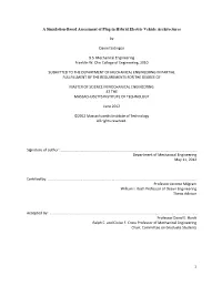 1 a Simulation-Based Assessment of Plug-In Hybrid Electric Vehicle