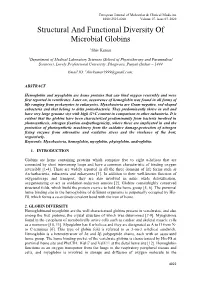 Structural and Functional Diversity of Microbial Globins