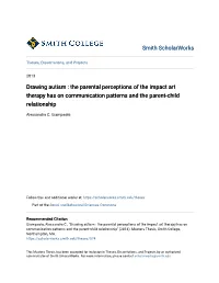 The Parental Perceptions of the Impact Art Therapy Has on Communication Patterns and the Parent-Child Relationship
