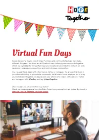 Virtual Fun Days Guide