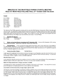 WPC Minutes 100 October 2020 (Pdf)