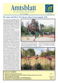 Amtsblatt Der Großen Kreisstadt Görlitz, Ausgabe 2008, Nr. 12