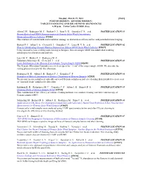 POSTER SESSION: GENESIS MISSION: TARGET HANDLING and SOLAR WIND ABUNDANCES 6:00 P.M