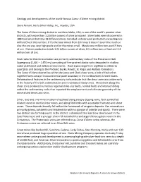 Geology and Developments of the World-Famous Coeur D'alene Mining