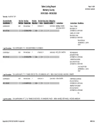 Sales Report